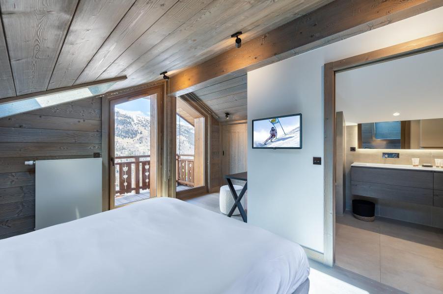 Rent in ski resort 4 room duplex apartment 9 people (401) - Résidence du Parc Alpin - Méribel - Bedroom