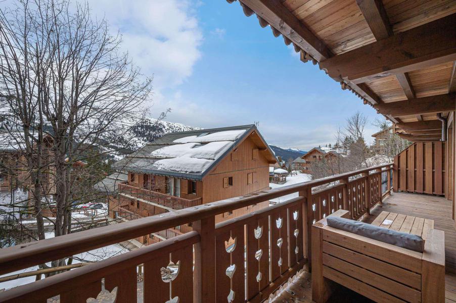 Аренда на лыжном курорте Апартаменты 4 комнат 7 чел. (202) - Résidence du Parc Alpin - Méribel - зимой под открытым небом