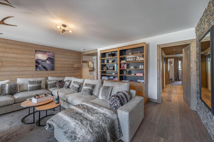 Ski verhuur Appartement 4 kamers 6 personen (302) - Résidence du Parc Alpin - Méribel - Woonkamer