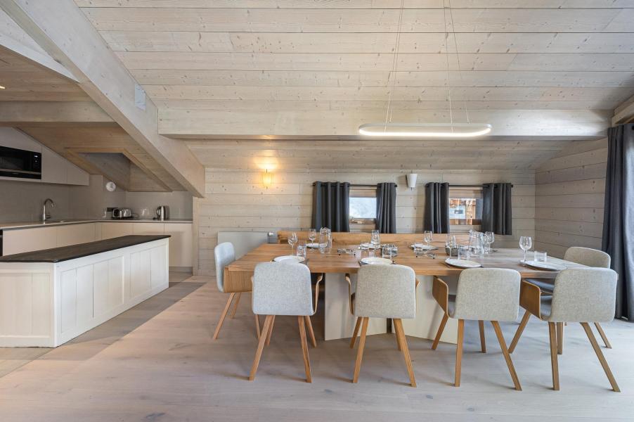 Ski verhuur Appartement 5 kamers 9 personen (304) - Résidence du Parc Alpin - Méribel - Woonkamer