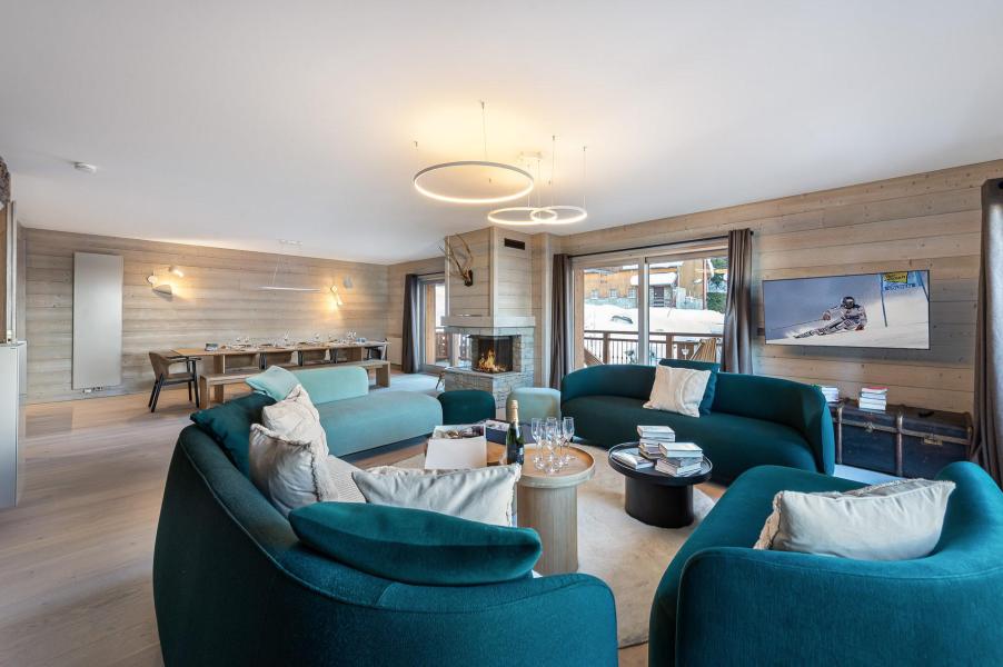 Location au ski Appartement 5 pièces 9 personnes (204) - Résidence du Parc Alpin - Méribel - Séjour
