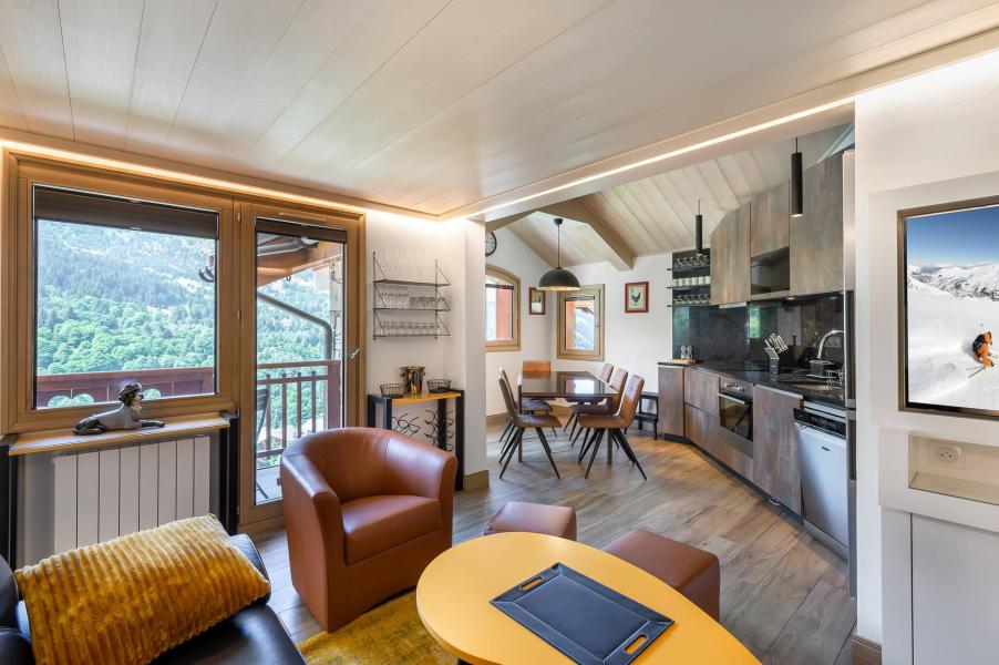 Alquiler al esquí Apartamento 3 piezas cabina para 6 personas (6) - Résidence du Rocher - Méribel - Estancia
