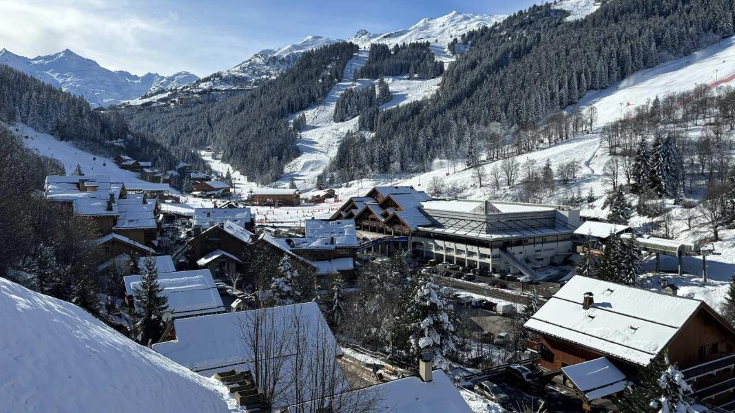Rent in ski resort 3 room mezzanine apartment 6 people (38) - Résidence Ermitage - Méribel - Winter outside