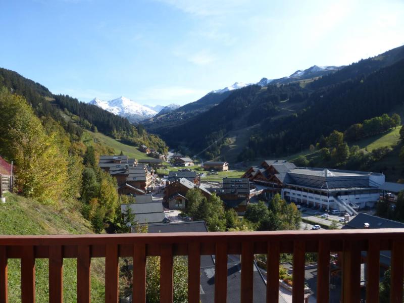 Soggiorno sugli sci Studio con alcova per 4 persone (36) - Résidence Ermitage - Méribel - Balcone