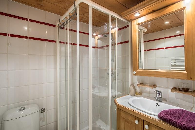 Rent in ski resort 4 room apartment cabin 6 people (110) - Résidence Ferm B - Méribel - Shower room