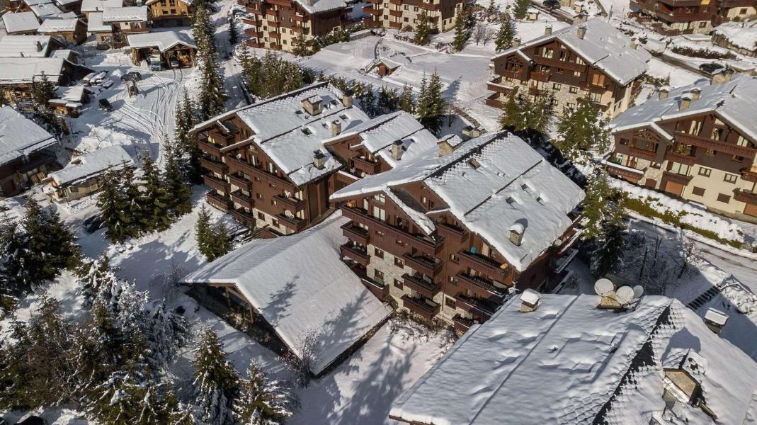 Location au ski Résidence Ferm B - Méribel - Extérieur hiver