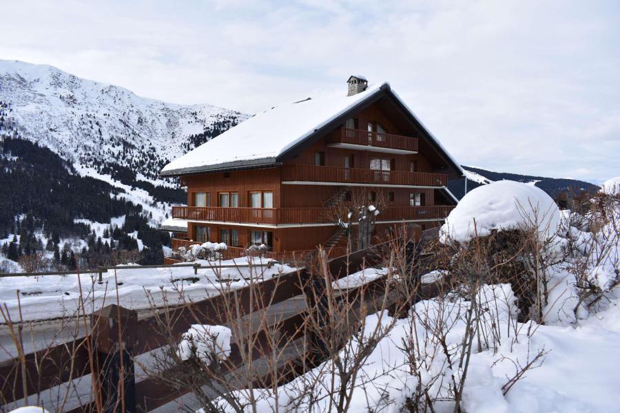Location au ski Studio 4 personnes (3C) - Résidence Frasse - Méribel - Extérieur hiver