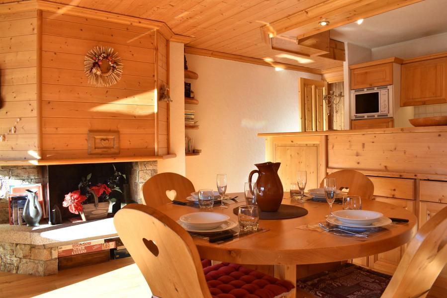 Ski verhuur Appartement 2 kamers 2 personen (7) - Résidence Grand Tétras - Méribel - Woonkamer