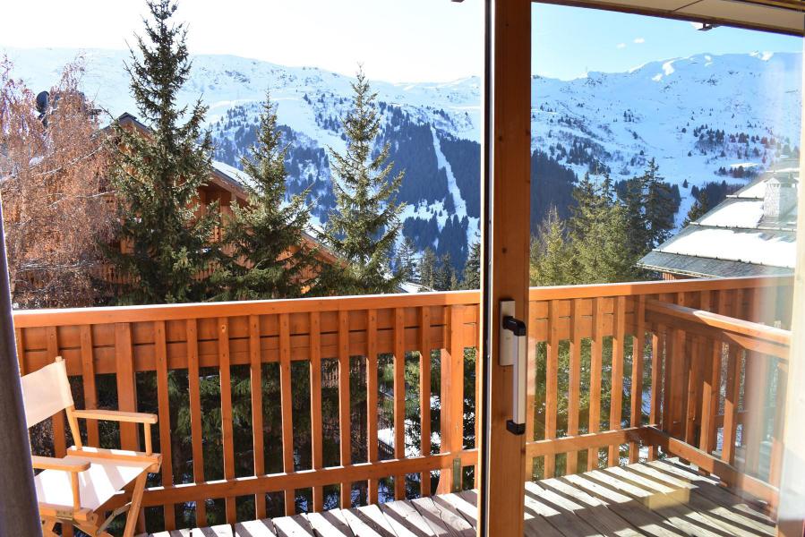 Location au ski Appartement 2 pièces 2 personnes (7) - Résidence Grand Tétras - Méribel - Balcon