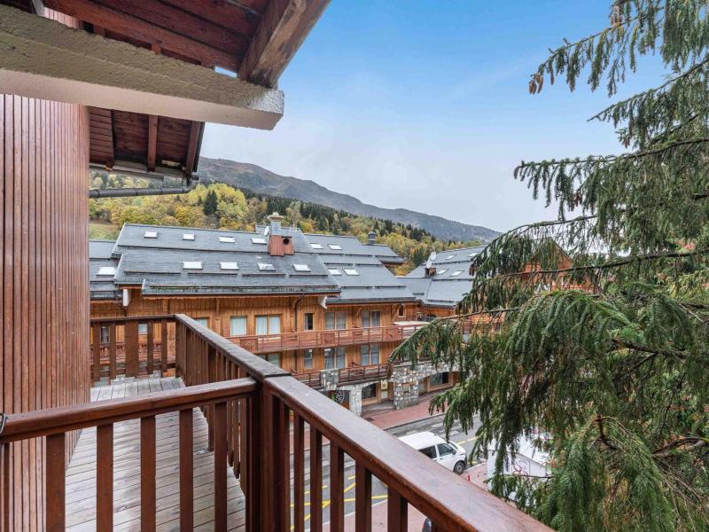 Skiverleih 2-Zimmer-Appartment für 4 Personen (8) - Résidence Grangettes - Méribel - Balkon