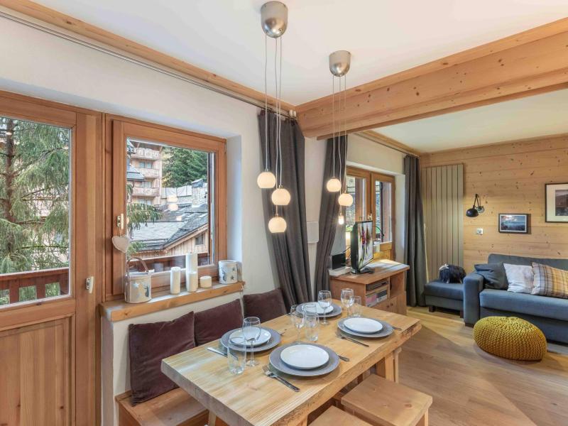 Ski verhuur Appartement 2 kamers 4 personen (8) - Résidence Grangettes - Méribel - Woonkamer