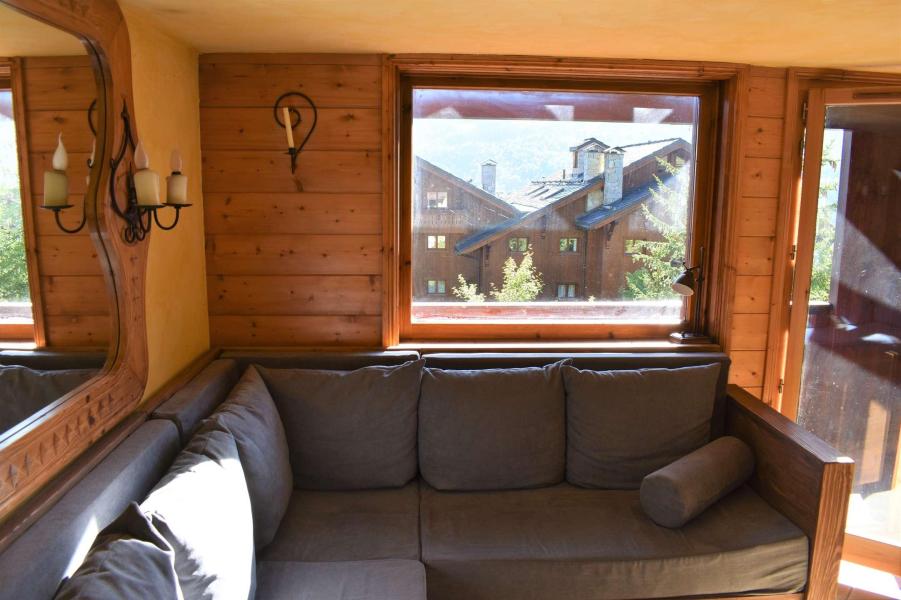 Rent in ski resort 3 room duplex apartment 4 people (010) - Résidence Hibou - Méribel - Living room