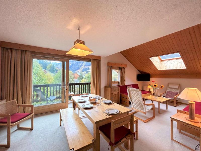 Ski verhuur Appartement 3 kamers 6 personen (22) - Résidence l'Edelweiss - Méribel - Woonkamer