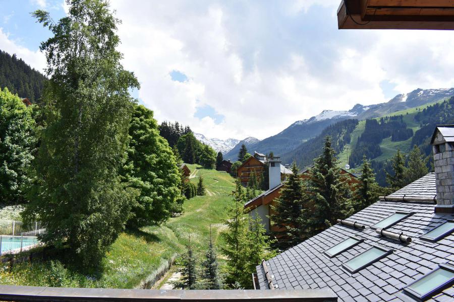 Location au ski Studio 4 personnes (19) - Résidence l'Edelweiss - Méribel - Terrasse