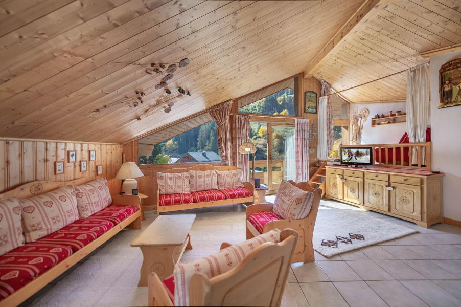 Rent in ski resort 4 room apartment 8 people (41) - Résidence l'Epervière - Méribel - Living room