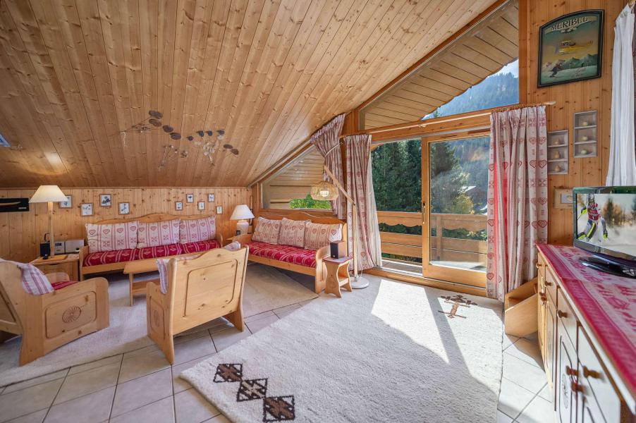 Rent in ski resort 4 room apartment 8 people (41) - Résidence l'Epervière - Méribel - Living room
