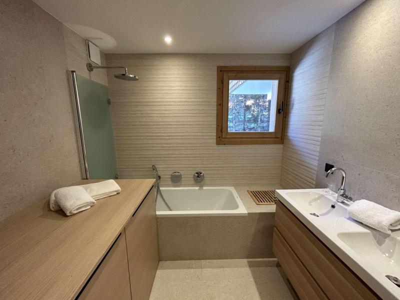 Location au ski Appartement 5 pièces 8 personnes (6) - Résidence l'Ours Brun - Méribel - Salle de bain