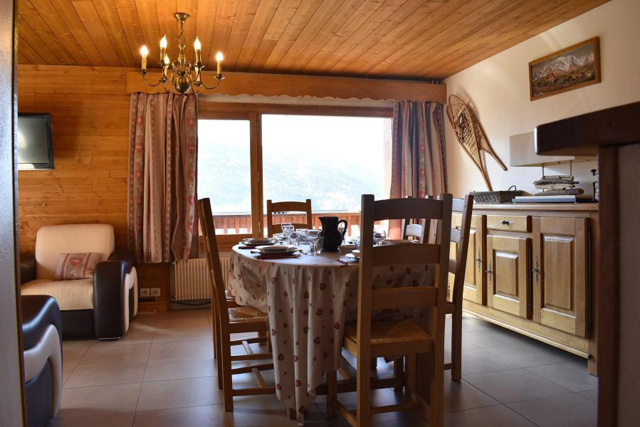 Rent in ski resort 3 room apartment 6 people (20) - Résidence la Forêt - Méribel - Dining area