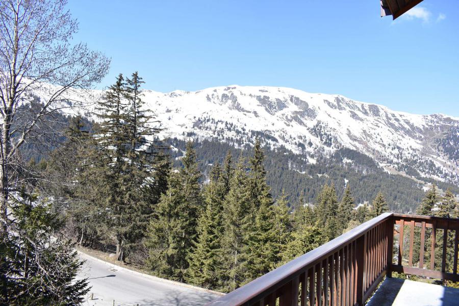 Ski verhuur Appartement 3 kamers 6 personen (20) - Résidence la Forêt - Méribel - Balkon