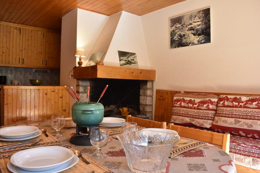 Ski verhuur Studio 4 personen (13) - Résidence la Forêt - Méribel - Woonkamer