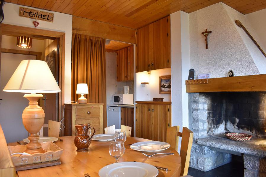 Ski verhuur Studio 4 personen (19) - Résidence la Forêt - Méribel - Woonkamer