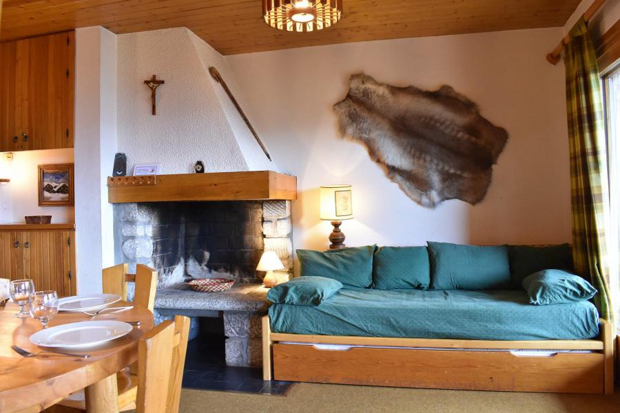 Ski verhuur Studio 4 personen (19) - Résidence la Forêt - Méribel - Woonkamer