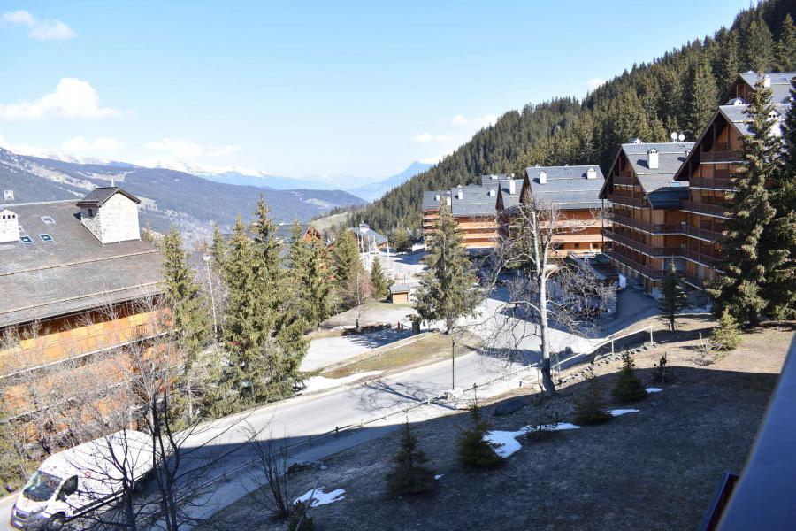 Location au ski Studio 4 personnes (19) - Résidence la Forêt - Méribel - Balcon