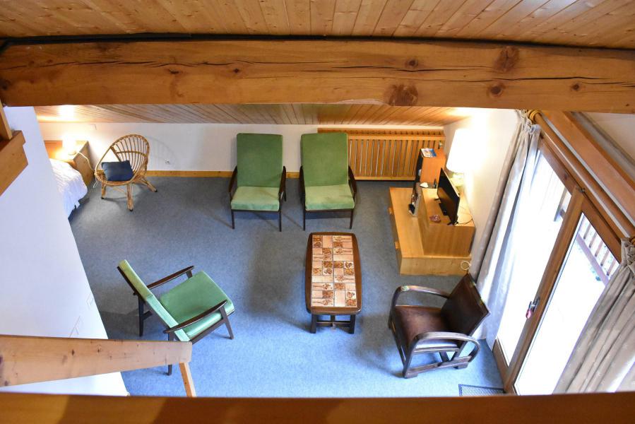 Location au ski Studio mezzanine 5 personnes (038) - Résidence la Forêt - Méribel - Séjour