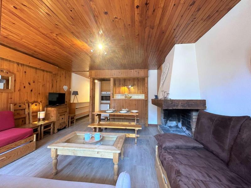 Ski verhuur Studio 4 personen (A11) - Résidence la Tougnète - Méribel - Woonkamer