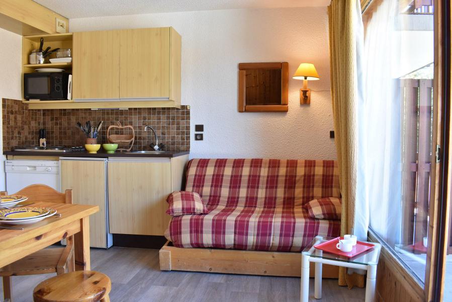 Ski verhuur Appartement 2 kamers 4 personen (B2) - Résidence la Vizelle - Méribel - Woonkamer