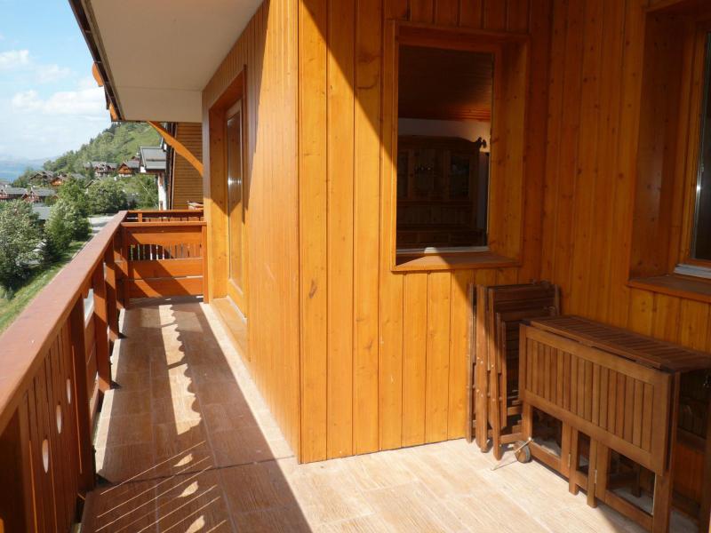 Location au ski Appartement 2 pièces 4 personnes (14) - Résidence Lachat - Méribel - Balcon