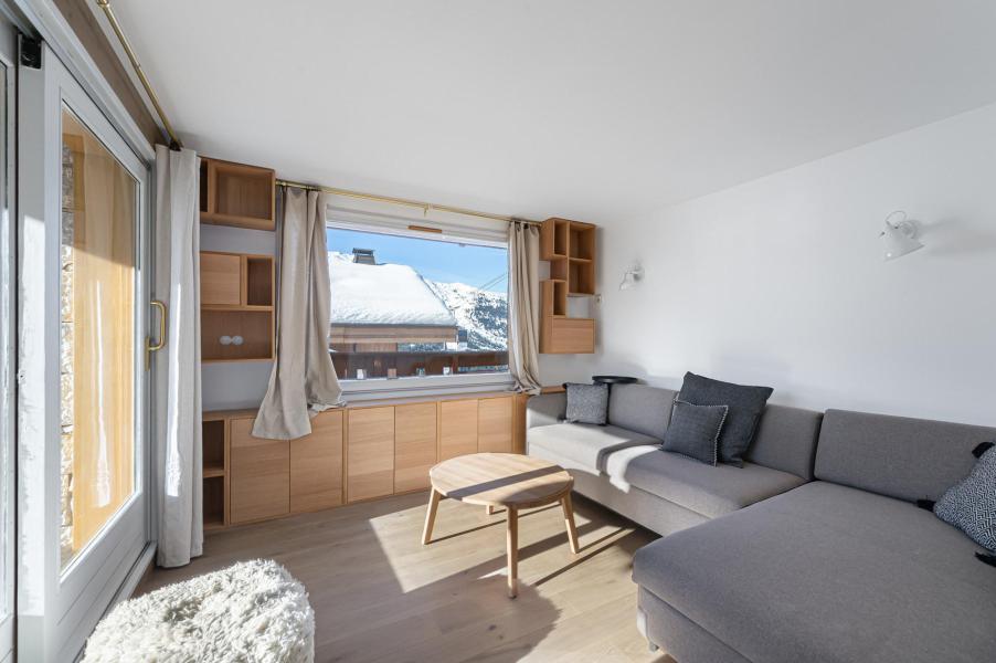 Ski verhuur Appartement 3 kamers 7 personen - Résidence le Belvédère - Méribel - Woonkamer