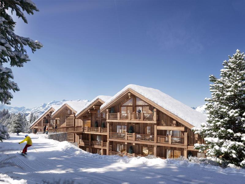 Rent in ski resort Résidence Le Bois des Ours - Méribel - Winter outside