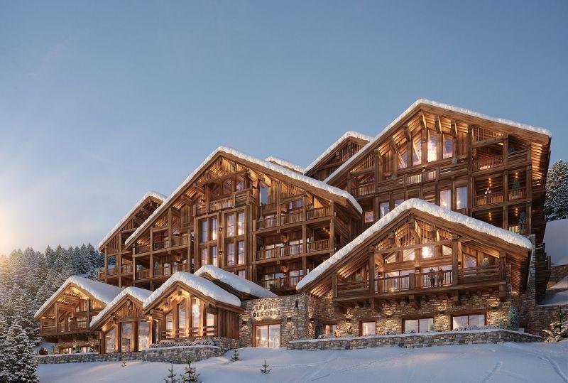 Rent in ski resort Résidence Le Bois des Ours - Méribel - Winter outside
