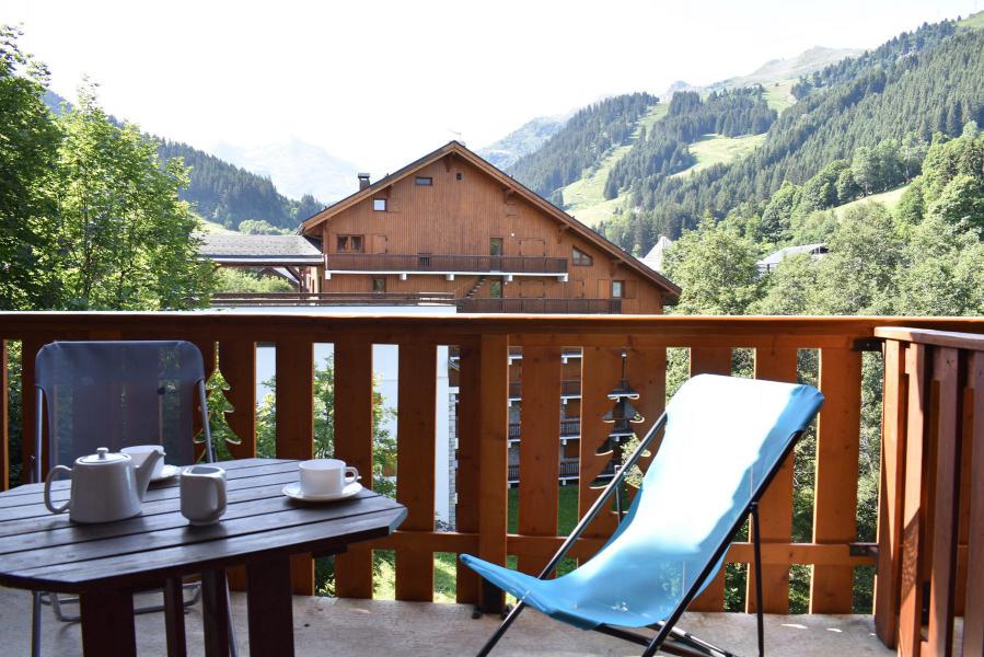 Skiverleih Studio für 4 Personen (17) - Résidence le Chalet de Méribel - Méribel - Terrasse