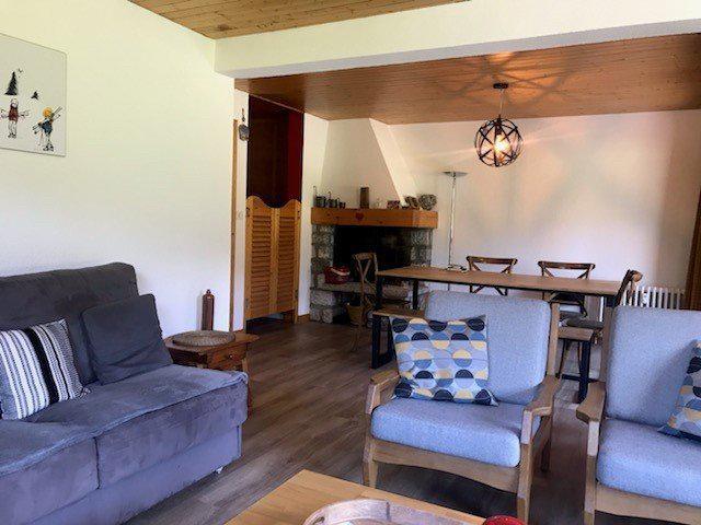 Ski verhuur Appartement 3 kamers 6 personen (7) - Résidence le Chantemerle - Méribel - Woonkamer