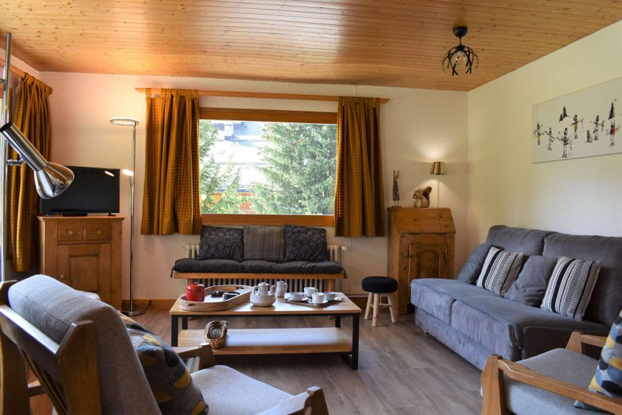 Location au ski Appartement 3 pièces 6 personnes (7) - Résidence le Chantemerle - Méribel - Séjour