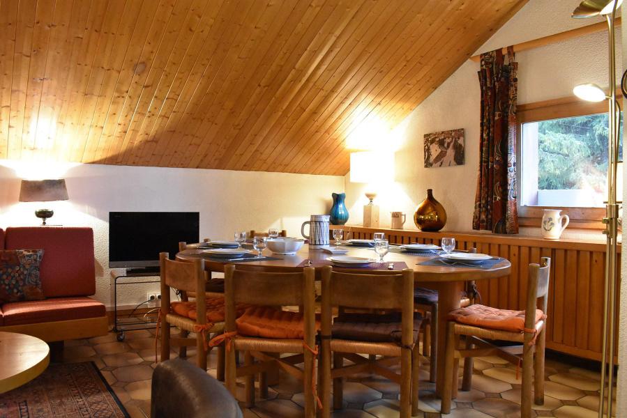 Ski verhuur Appartement duplex 4 kamers 7-9 personen (21) - Résidence le Chantemerle - Méribel - Woonkamer