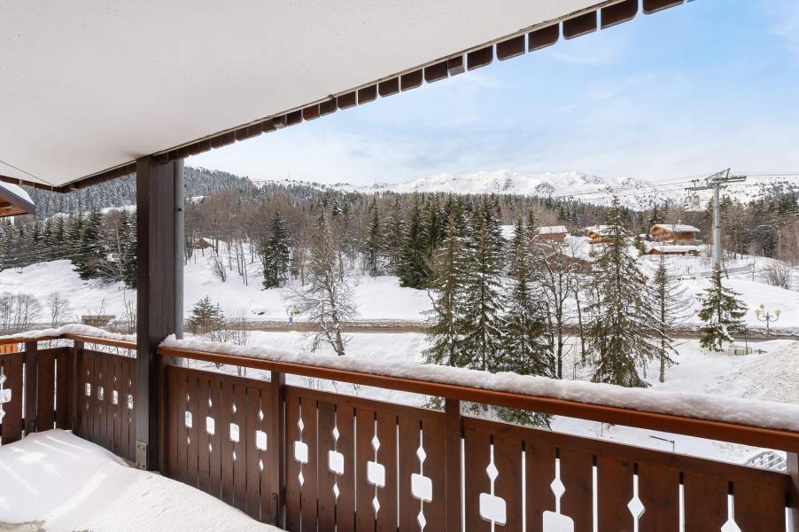 Аренда на лыжном курорте Апартаменты 4 комнат 6 чел. (34) - Résidence le Chardon Bleu - Méribel - зимой под открытым небом