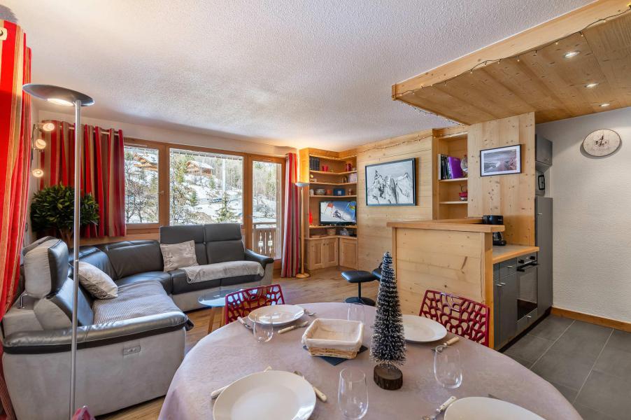 Location au ski Appartement 4 pièces 6 personnes (34) - Résidence le Chardon Bleu - Méribel - Séjour