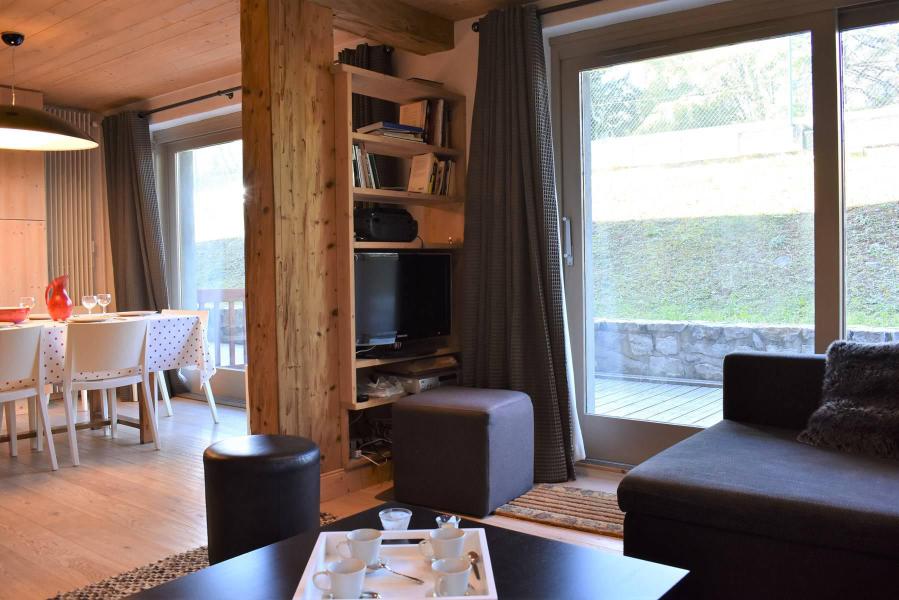 Ski verhuur Appartement 4 kamers 6 personen (1) - Résidence le Chasseforêt - Méribel - Woonkamer