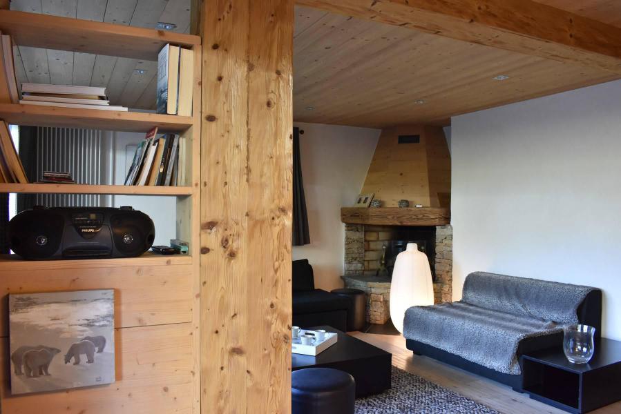 Ski verhuur Appartement 4 kamers 6 personen (1) - Résidence le Chasseforêt - Méribel - Woonkamer