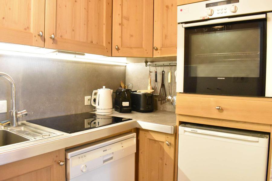 Location au ski Studio 4 personnes (14) - Résidence le Chasseforêt - Méribel - Kitchenette