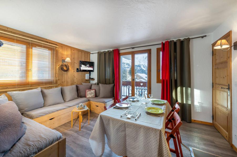 Rent in ski resort 3 room apartment 5 people (A5) - Résidence le Christmas - Méribel - Living room