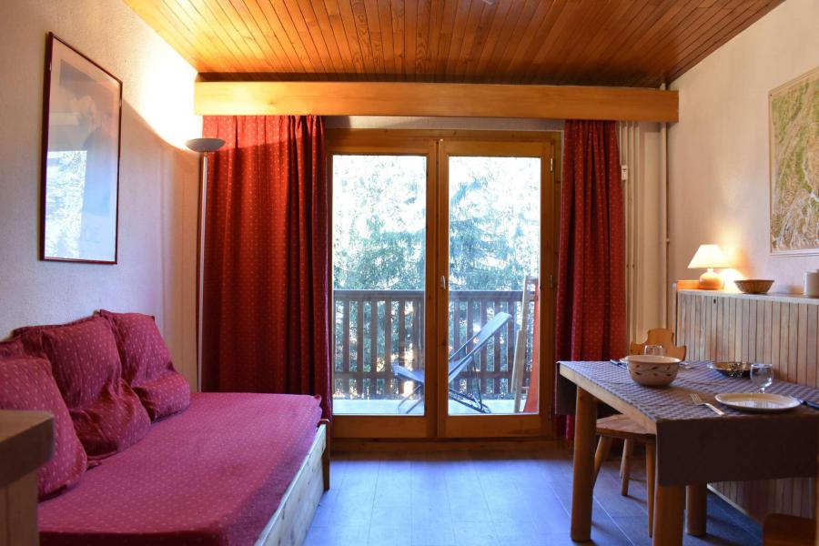 Ski verhuur Appartement 2 kamers 4 personen (I5) - Résidence le Cirsé - Méribel - Woonkamer