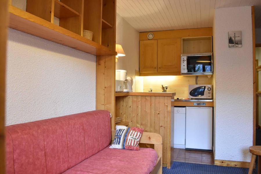 Ski verhuur Appartement 2 kamers 5 personen (J4) - Résidence le Cirsé - Méribel - Woonkamer