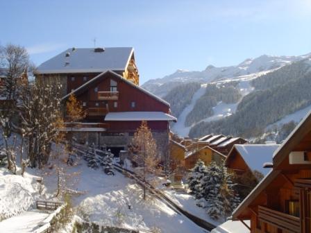 Alquiler al esquí Apartamento 2 piezas para 4 personas (44) - Résidence le Cristal - Méribel - Habitación
