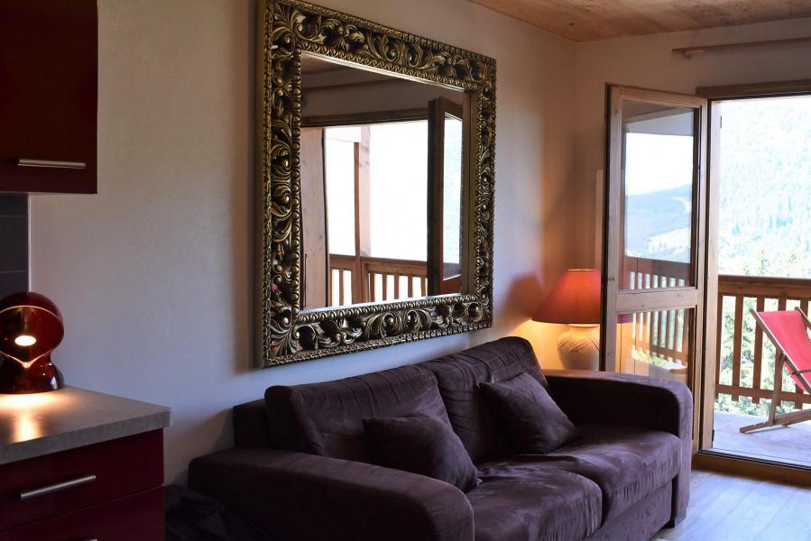 Rent in ski resort 2 room apartment 4 people (K16) - Résidence le Daphné - Méribel - Living room