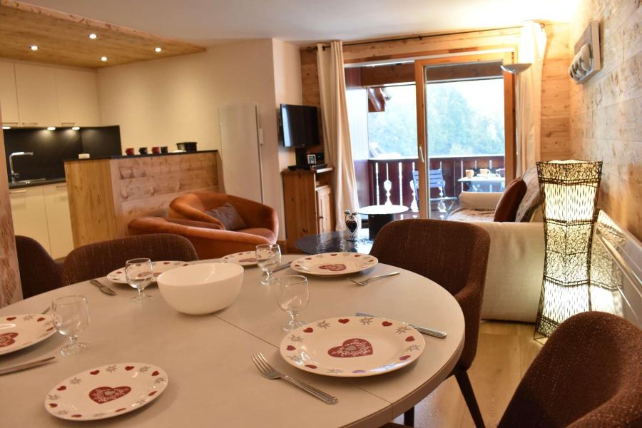 Ski verhuur Appartement duplex 4 kamers 6 personen (D13) - Résidence le Diapason - Méribel - Woonkamer