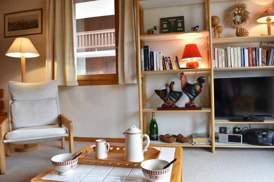 Rent in ski resort 2 room apartment 3-5 people (13) - Résidence le Genèvrier - Méribel - Living room